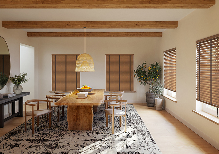 Kalmar Deluxe, Spanish Cedar - Motorised Venetian Blind - Image 7